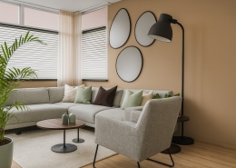 Render Wamre woning inrichting