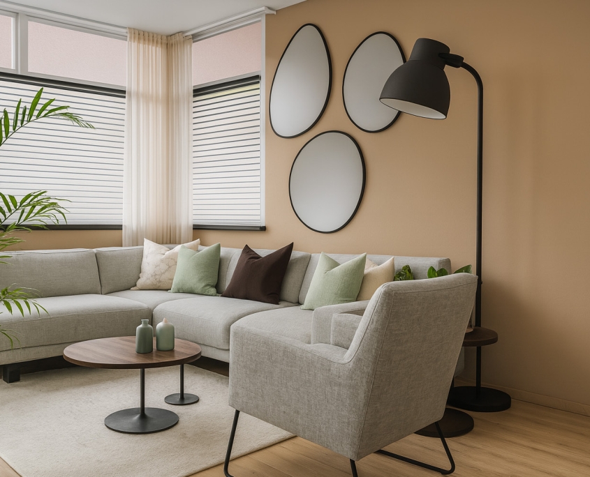 Render Wamre woning inrichting